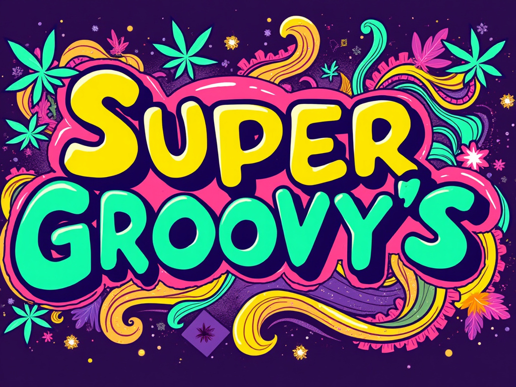 Colorful Super Groovy’s artwork