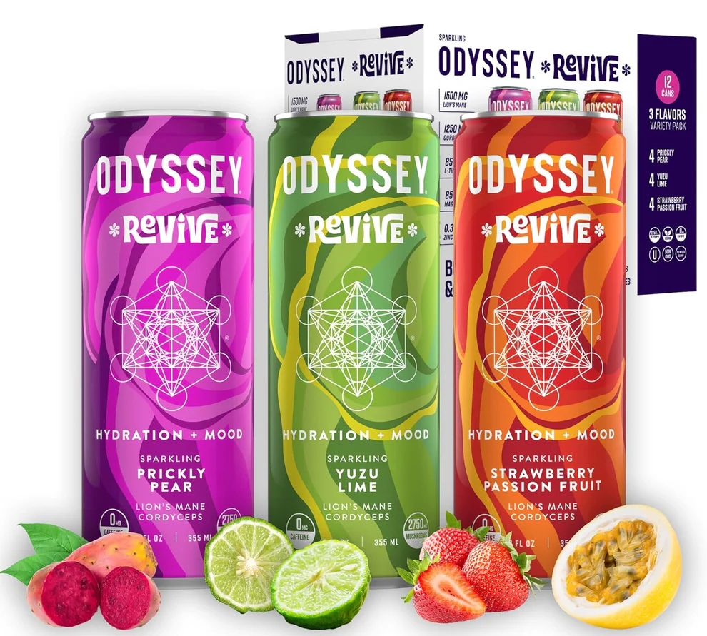 Revive Variety Pack Caffeine Free Sparkling Hydration